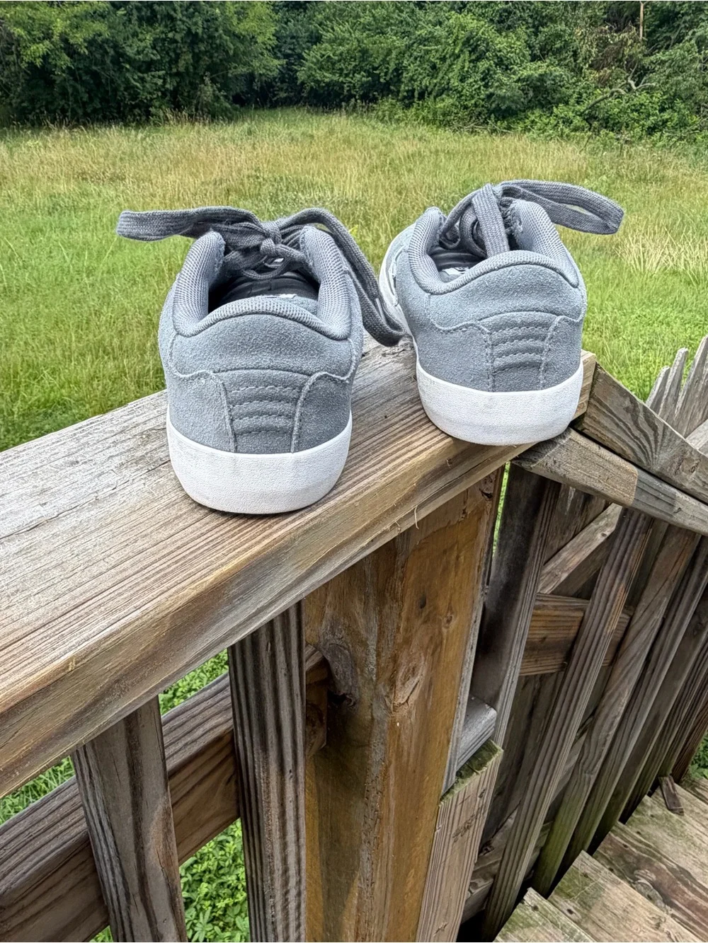 Converse One Star Gray Suede Sneakers Women’s Size 7 EU 38 - Picture 5 of 6
